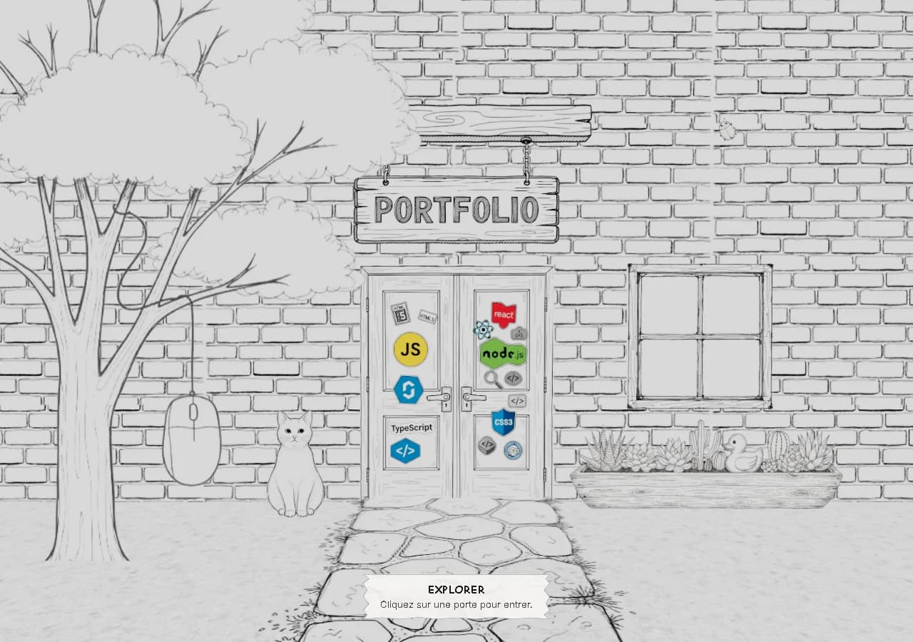 View of ER Informatique's public website.